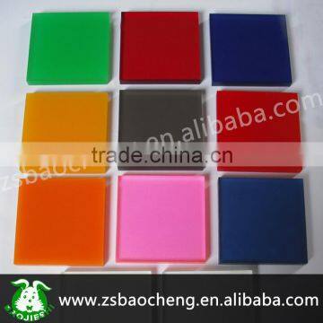 Wholesale Price customized eco-friendly color acrylic sheet