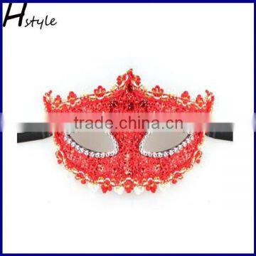 Red Color Cheap Half Face Party EVA Mask SC156