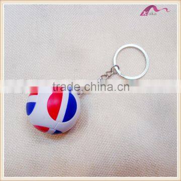 Promotional Mini Soft Ball Keychain Ring Key Chain Wholesale photo-2