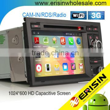 Erisin ES2028A 7" 2 Din Car DVD with Android 4.4.4 Can-Bus Decoder