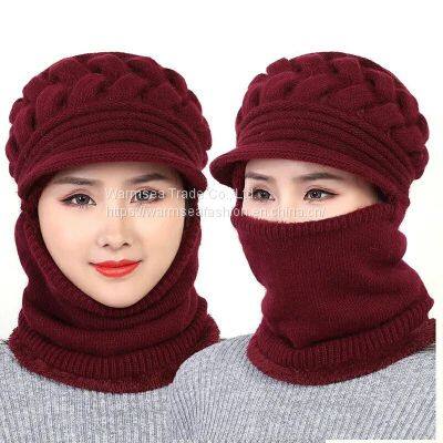 winter woolen hat Korean version of the tide autumn and winter knitted hat warm student fashion hat