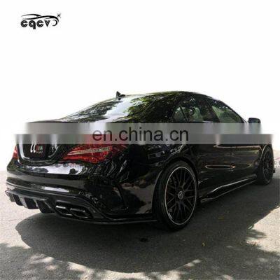High Quality Carbon Fiber Body Kit for Mercedes Benz CLA Class CLA45 A&mg Front Lip Rear Lip Side Skirts and Wing Spoiler photo-5