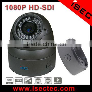 CCTV 2 Megapixels Deep Base HD SDI 1080P Dome Camera