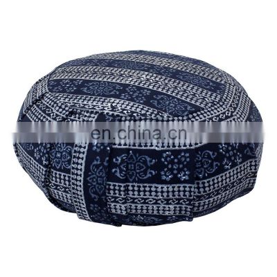 Buy Block Printed Zafu Meditation Cushions For Yoga Buy At Market Price