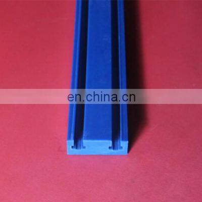 Green UHMWPE plastic guide rail