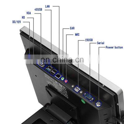 POS System Terminal Machine Retail Cash Register All in One for Supermarket Restaurant photo-4