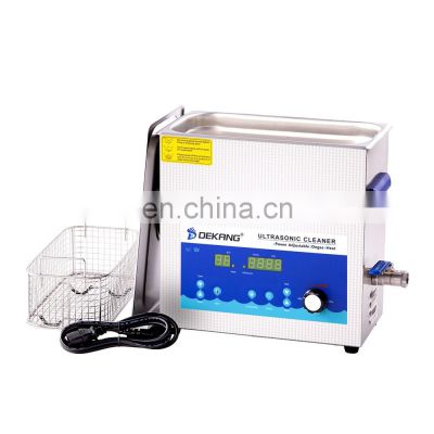 Ultrasonic PCB Watch Cleaning Machine for Spare Parts Glasses 6.5L