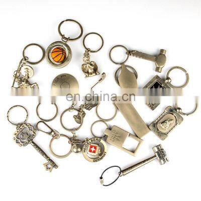 Custom Company Logo Metal Die Cast Metal Keychain Maker photo-4