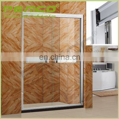 Foshan Wholesale Cheap Hotel Stainless Steel Tempered Glass Shower Cubicle photo-3