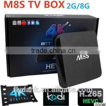 m8s Android TV Box 4K OTT Iptv Quad Core indian iptv android tv box
