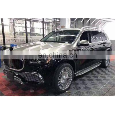 2020 2021 GLS X167 Maybach body kit for benz GLS400 GLS450 GLS500 GLS600 upgrade body kit include front and rear bumper grille