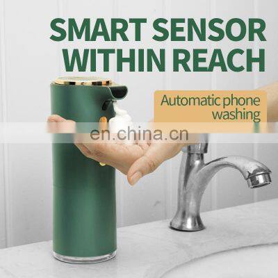 Sikenai 2020 NEW Portable Auto Induction Foaming Hand Washer Liquid Foam Automatic Soap Dispenser photo-5