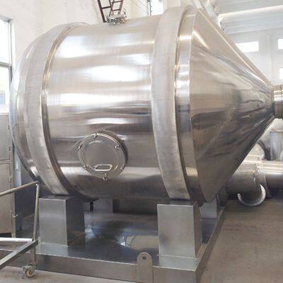 Stainless Steel Horizontal Drum Mixer Stainless Steel Dry Powder Syrup Mixing Equipment Food Powder Two-dimensional Mixer