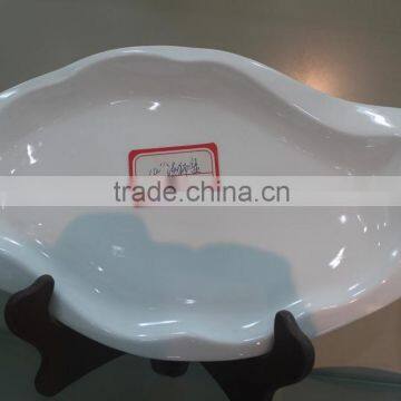 Ceramic Dinner With Irregular Shape for Hotel Use photo-5