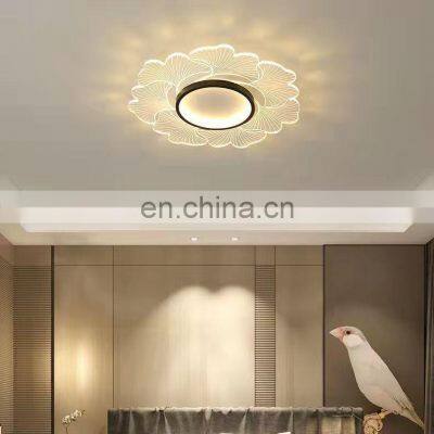 22W 28W 34W Flower LED Pendant Light Nordic Acrylic Bedroom Led Ceiling Lamp for Indoor Decoration photo-5