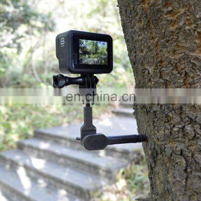 Action Cam Trail Camera Tree Mount Metal Holder Bracket Screw in Hunting Camera Tree Mount