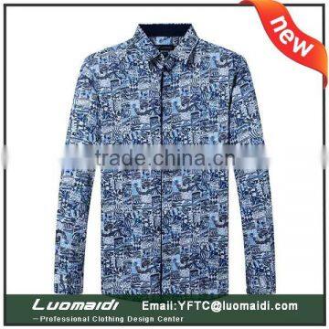 new mens shirts for this autumn/top tailored man shirts/wholesale china man shirt in surprise price