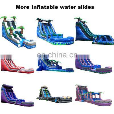 Commercial Large Small Cheap Tobogan Plastic Action Air Inflatable Slides Bounce House Water Pool Slide for Adults photo-5