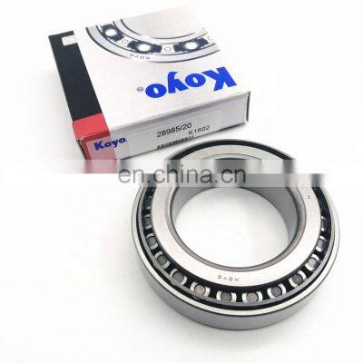 tapered roller bearings 28985/20 koyo bearing 28985/28920 inner 28985 outer ring 28920 made in japan