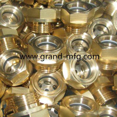 NPT 1/2 Inch Domed Shaped Sight Glass for Truck Radiators Surge Tanks photo-5