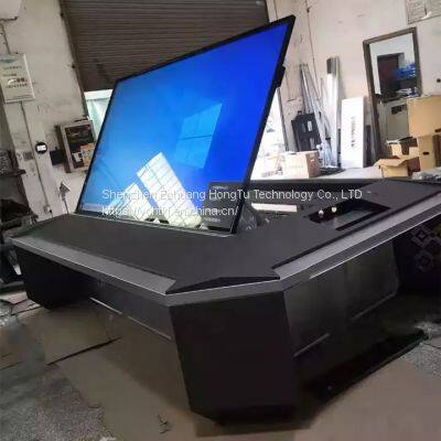 EC Factory direct supply 98-inch electronic sand table liftable touch all-in-one display and inquiry all-in-one machine