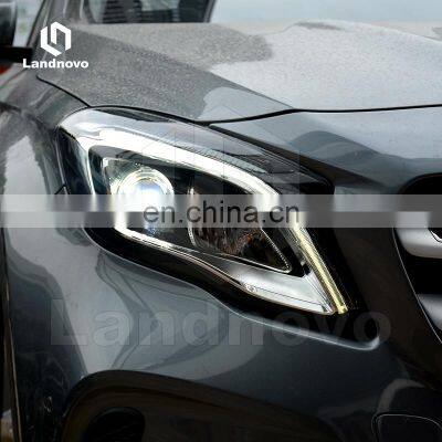 Landnovo Full LED Headlight Headlamp Assembly for Mercedes Benz GLA Class 2015-2019 W156 Head Lamp Light