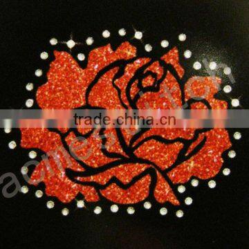 rhinestone Valentine's rose