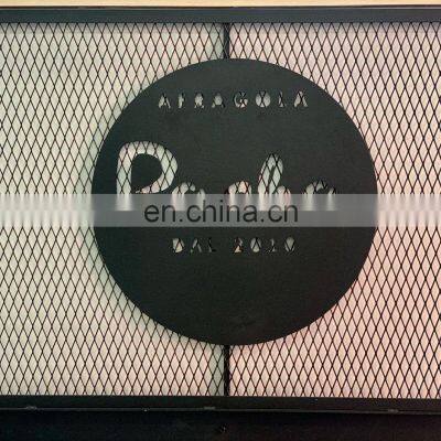 Expanded Metal Mesh Used for Shelves and Bar Tables