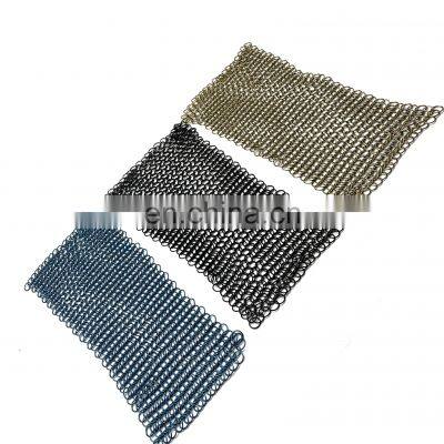 Factory Price Stainless Steel Decorative Ring Mesh for Curtain