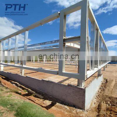 Steel Structure Shopping Mall Green Energy Saving Hot Sales Prefabricated Modular Steel Structure Warehouse