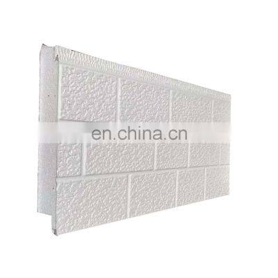 galvanized embossed fire proof exterior and interior 16mm sandwich panels powerful thermal insulation exterior wall