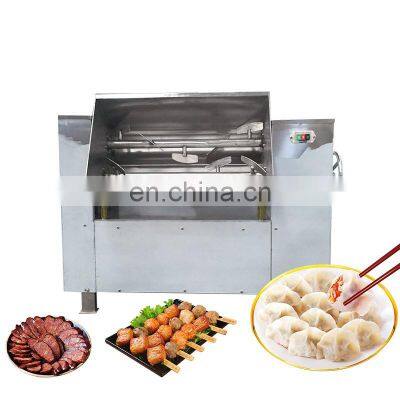 stable quality electric commercial industrial kitchen mincer to make machine product manual meat mixer 50 for meat dumplings