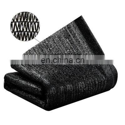 70%75%95% HDPE black flat wire agriculture sun shade net  PE Plastic shade netting roll for garden greenhouse cover