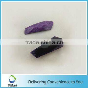 resin beads stones china in bulk acrylic beads acrylic stone gems China made artificial Plastic stone for decoration