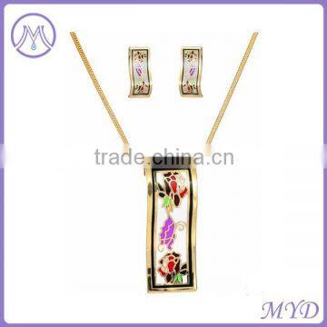 Fashion Jewelry Set Copper Enamel Jewelry photo-3