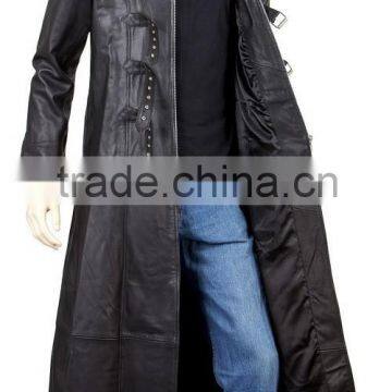 men leather duster