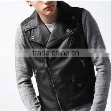 Sheep leather vest supplier