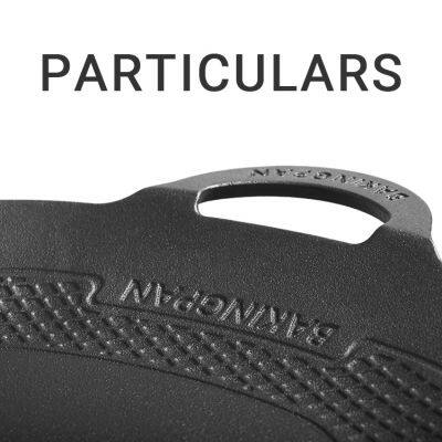 New Cast Iron Pan Outdoor Campers Thickened Uncoated Korean Barbecue Pan Around the Stove Square Skillet photo-4