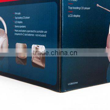 Recycled Cardboard Folding Brown Kraft Paper Whiteboard Box for Packing photo-2