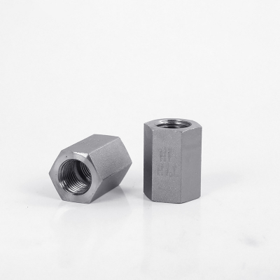 British Standard G1/4 Female Thread Straight Fitting, NPT American Standard Taper Pipe Thread Hexagonal Thread Hydraulic Oil Tube Transition Fitting