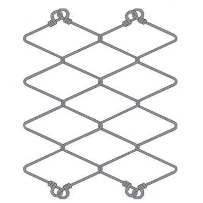 Wholesale Geomat Structural High Tensile Woven Steel Wire Mesh Roll G65/3 Chain Link Re-vegetation Mesh for Erosion Control