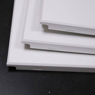 Aluminum Fashion Acoustic Baffle Wall Decorative Material Exterior Interior Grid Ceiling