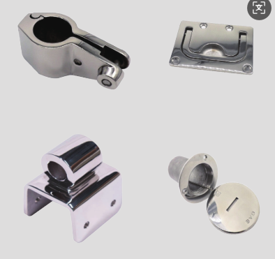 China High Quality Mirror Polished Anchor Stainless Steel Boat Parts/cleat/deck Filler/handle/handrail Fittings photo-1