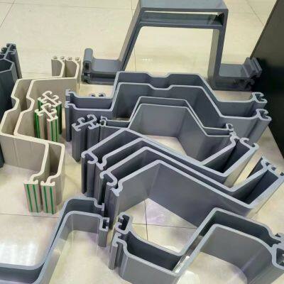 U718мм*180мм*10мм PVC-шпунтовые сваи с защитой от УФ-излучения для дорожного строительства по стандарту ASTM