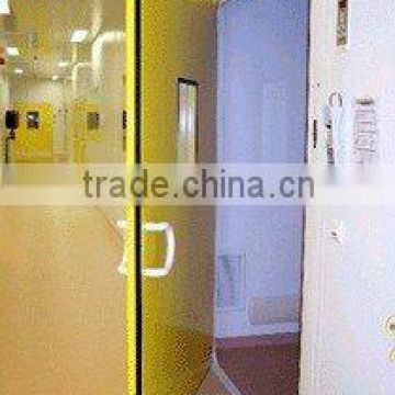 OKM automatic operating room doors, hermetic door, clean room pharma operating theatre gas seal manual door