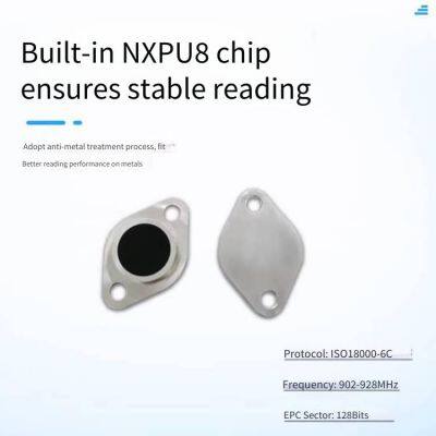Rfid Uhf Anti-metal 915m Radio Frequency Identification Electronic Tags, Special for Smart Warehouse Pallets and Industrial Manufacturing photo-2