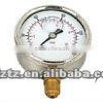 oil-filled vibration-proof pressure gauge