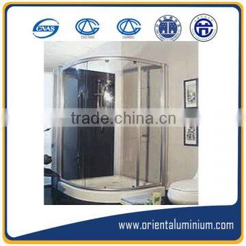 Anodized Silver /the competive price aluminium profile for bath room