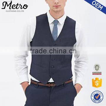 2015 OEM Costom Fashion Mens Suit Vest Women Waistcoat