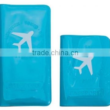 Various shiny pvc passport holder cover